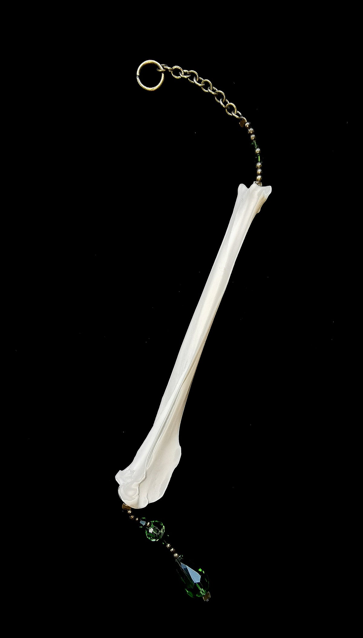 Rabbit tibia suncatcher
