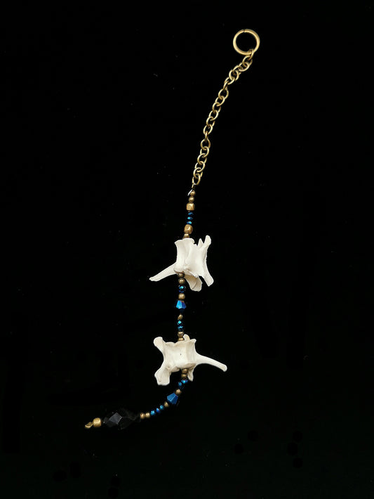 Rabbit vertebrae suncatcher